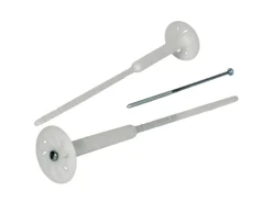 PROTEKTOR 200x Dämmstoff-Schraubdübel Ø8x280mm WDVS Dübel für Fassadendämmung