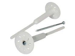 PROTEKTOR 200x Dämmstoff-Schraubdübel Ø8x260mm WDVS Dübel für Fassadendämmung