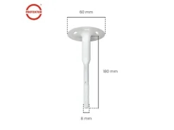 PROTEKTOR 600x Dämmstoff-Schraubdübel Ø8x180mm WDVS Dübel für Fassadendämmung