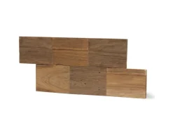 Rebel of Styles Holzverblender UltraWood Big Square 45 cm x 20 cm Braun