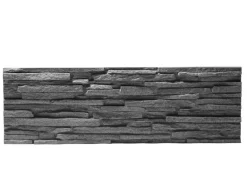 Rebel of Styles Verblender Tasso EPS-Schaumstoff Grau 18,7 cm x 57,4 cm