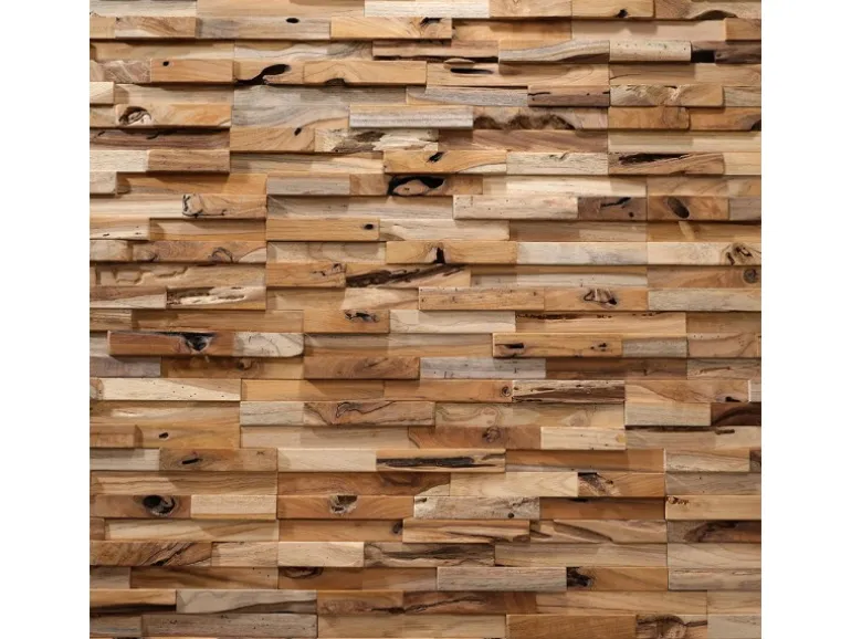 Rebel of Styles Verblender UltraWood Bologna Holz Teak 18 cm x 49,5 cm FSC®