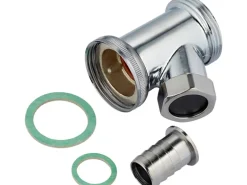 Rohrstück Maschinenablauf Schlauchverschraubung Ø 20 mm