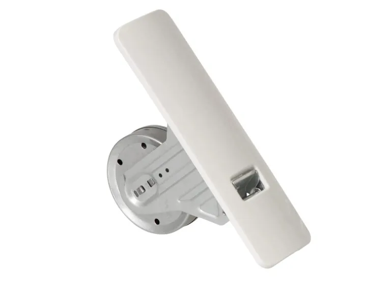 Rollwin Rolladen Gurtwickler Unterputz 165mm bis 185mm Lochabstand Anpassbar Für Mauerkasten Mit Gurtwickler Blende zum Clippen Weiß Ohne Gurt