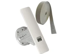 Rollwin Rolladen Gurtwickler Unterputz 165mm bis 185mm Lochabstand Anpassbar Für Mauerkasten Mit Gurtwickler Blende Und 7m Gurt