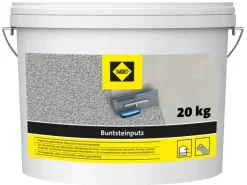 Sakret Buntsteinputz 2 mm Körnung Weiß-Schwarz 20 kg