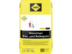 Sakret Münchner Rau- und Reibeputz Weiß 3 mm Körnung 10 kg