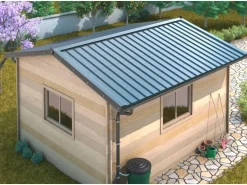 Sarei Ablaufstutzen für SDF-Halbrundrinne Piccolo Alu-Anthrazit RG 80 auf DN 60