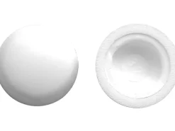 Sarei Fensterbankkappen PVC Ø 11,5 mm Weiß 12 Stück