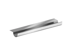 Sarei SDF-Halbrundrinne Piccolo Alu Natur RG 80 Länge 2 m