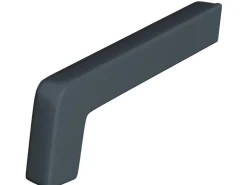 Sarei Seitenteil PVC Anthrazit 19,5 cm 2 Stück