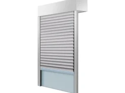 Schellenberg Aufsatzrolladen-Set für Fenster 100 cm x 120 cm Weiß/Grau