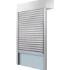 Schellenberg Aufsatzrolladen-Set für Fenster 80 cm x 100 cm Weiß/Grau