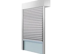Schellenberg Aufsatzrolladen-Set für Fenster 80 cm x 100 cm Weiß/Grau