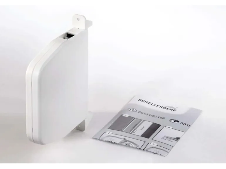 Schellenberg Aufschraubwickler Mini aufklappbar 155 mm Weiß