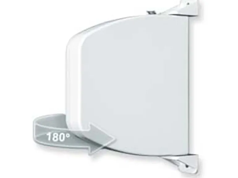 Schellenberg Aufschraubwickler Mini aufklappbar 155 mm Weiß