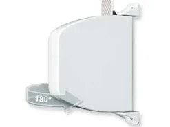 Schellenberg Aufschraubwickler Mini mit Rollladengurt schwenkbar Weiß