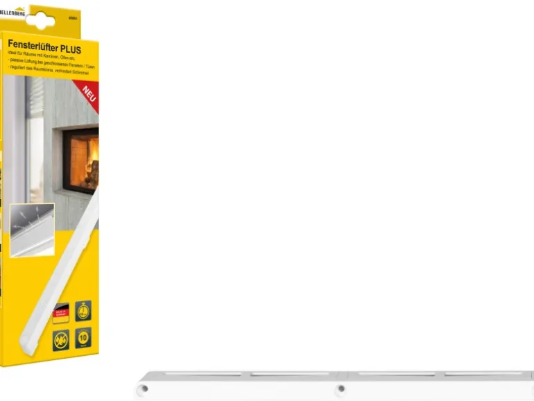 Schellenberg Fensterfalzlüfter Plus Erweiterung zum Starterset Weiß