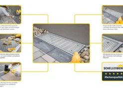 Schellenberg Lichtschacht-Abdeckung Teleskopierbar 60 cm x 120 cm