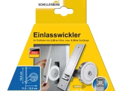 Schellenberg Rollladen Einlasswickler Maxi 160 mm verzinkt