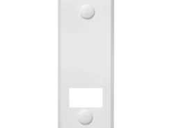 Schellenberg Rollladen Gurtwickler-Abdeckplatte Standard Maxi 105 mm Weiß
