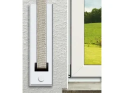 Schellenberg Rollladen Gurtwickler-Abdeckplatte Standard Maxi 215 mm Weiß