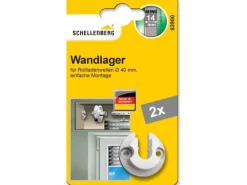 Schellenberg Rollladen Wandlager-Set Mini 2 Stück