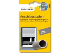 Schellenberg Rollladen-Anschlagstopfen 20 x 40 mm Grau