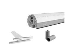 Schellenberg Rollladenpanzer Maxi PVC 120 cm x 100 cm Weiß