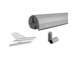 Schellenberg Rollladenpanzer Mini PVC 130 cm x 110 cm Grau