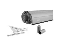 Schellenberg Rollladenpanzer Maxi PVC 130 cm x 110 cm Grau