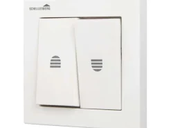 Schellenberg Rollladenschalter mit Rastfunktion Unterputz Weiß