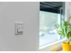 Schellenberg Rollladenschalter mit Rastfunktion Unterputz Weiß