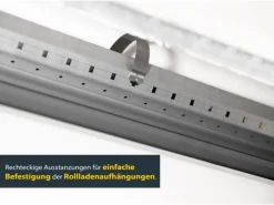 Schellenberg Rollladenwelle Maxi 60 x 1.000 mm