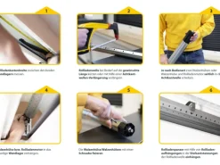 Schellenberg Rollladenwelle Maxi 60 x 1.000 mm