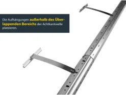 Schellenberg Rollladenwellen-Verlängerung Mini 100 cm