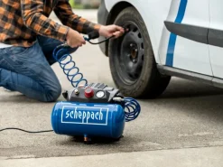 Scheppach Kompressor HC06 6 L Inkl. Zubehörset