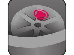 Scheurich Pflanzgefäß Coneo High Ø 28,5 cm Schwarz Granit