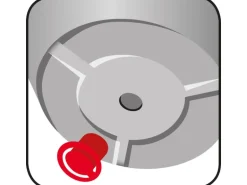 Scheurich Pflanzgefäß Wave Globe Ø 40 cm Schwarz-Granit