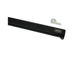 Schöner Wohnen Aluminium-Vorhangschienenset Emilia 1-läufig 230 cm Schwarz-Matt