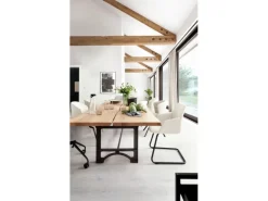 Schöner Wohnen Aluminium-Vorhangschienenset Emilia 1-läufig 230 cm Schwarz-Matt