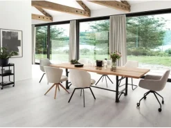 Schöner Wohnen Aluminium-Vorhangschienenset Emilia 1-läufig 230 cm Schwarz-Matt