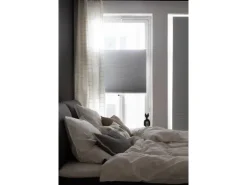 Schöner Wohnen Aluminium-Vorhangschienenset Emilia 1-läufig 160 cm Schwarz-Matt