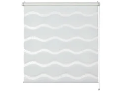 Schöner Wohnen Doppelrollo Tilda Welle 80 cm x 210 cm Weiß
