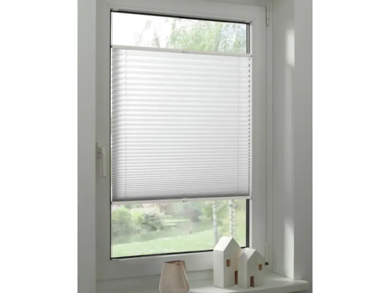 Schöner Wohnen Plissee Milla 120 cm x 130 cm Weiß