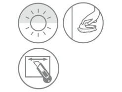 Schöner Wohnen Tageslicht-Rollo Tizia 60 cm x 150 cm Weiß