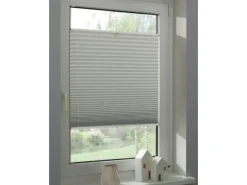 Schöner Wohnen Thermo-Plissee Ella 90 cm x 130 cm Weiß