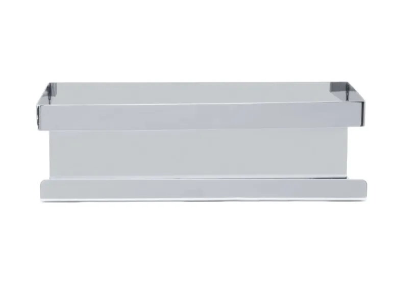 Schöner Wohnen Wandablage Meleto Glänzend aus Edelstahl