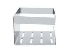 Schöner Wohnen Wandablage Meleto Glänzend aus Edelstahl