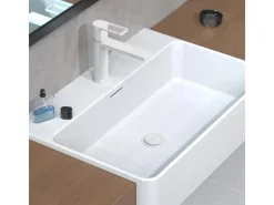 Schütte Waschtischarmatur Manhattan Weiß Matt